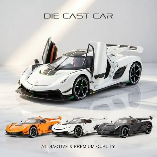 1:24 KOENIGSEGG JESKO ALLOY DIECAST MODEL