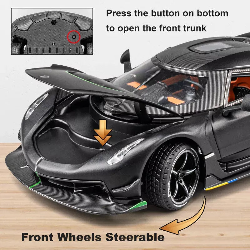 1:24 KOENIGSEGG JESKO ALLOY DIECAST MODEL