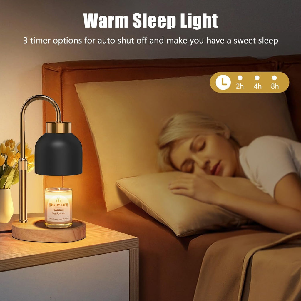 GODONLIF Candle Warmer Lamp with Timer, Birthday Gifts for Women Home Decor