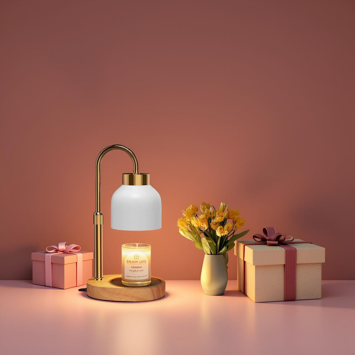 GODONLIF Candle Warmer Lamp with Timer, Birthday Gifts for Women Home Decor