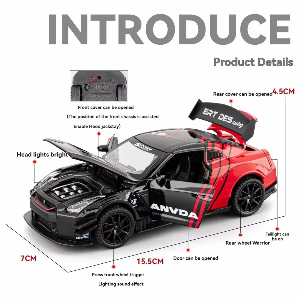 Nissan GTR R35 1/32 Diecast