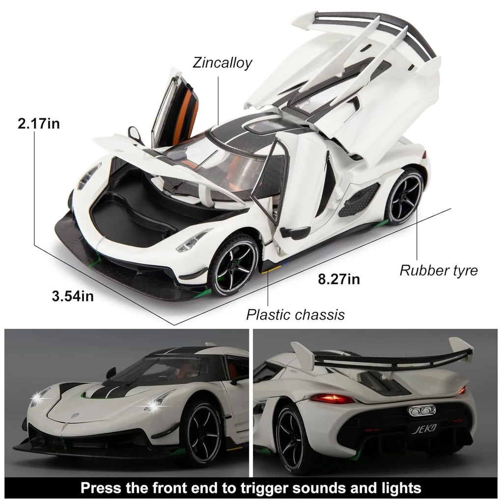 1:24 KOENIGSEGG JESKO ALLOY DIECAST MODEL